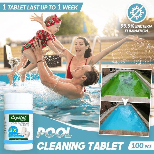Pool Cleaning Tablet (100 PCS) Home AiryIndigo Pool Cleaning Tablet (100 pcs) 